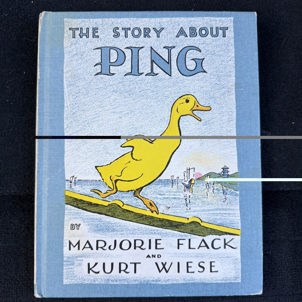 Marjorie Flack Kurt Wiese, The Story About Ping 1933 FIRST EDITION Book BCE